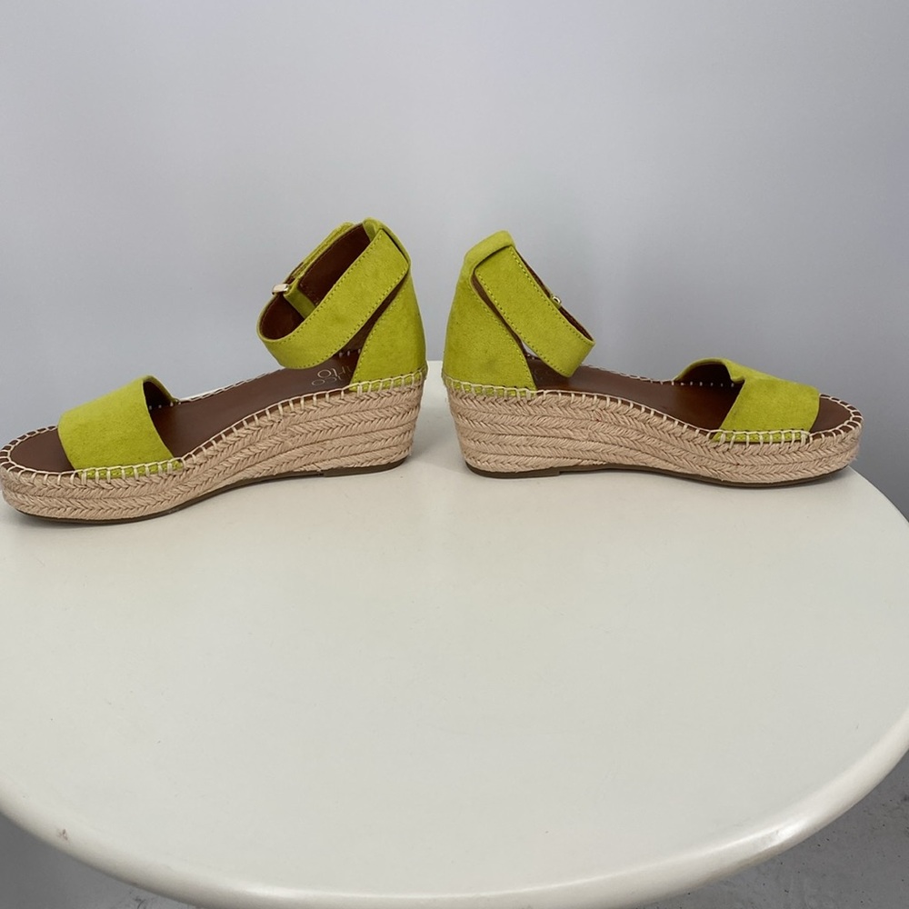 Franco Sarto Pela Espadrille Wedge Sandals Size 5 NWOT - Picture 3 of 7